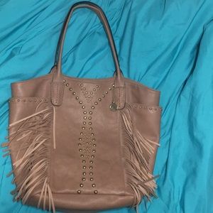 Big Buddha fringe purse